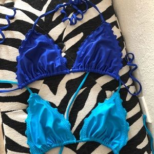 Luli Fama Bikini Tops (x2)